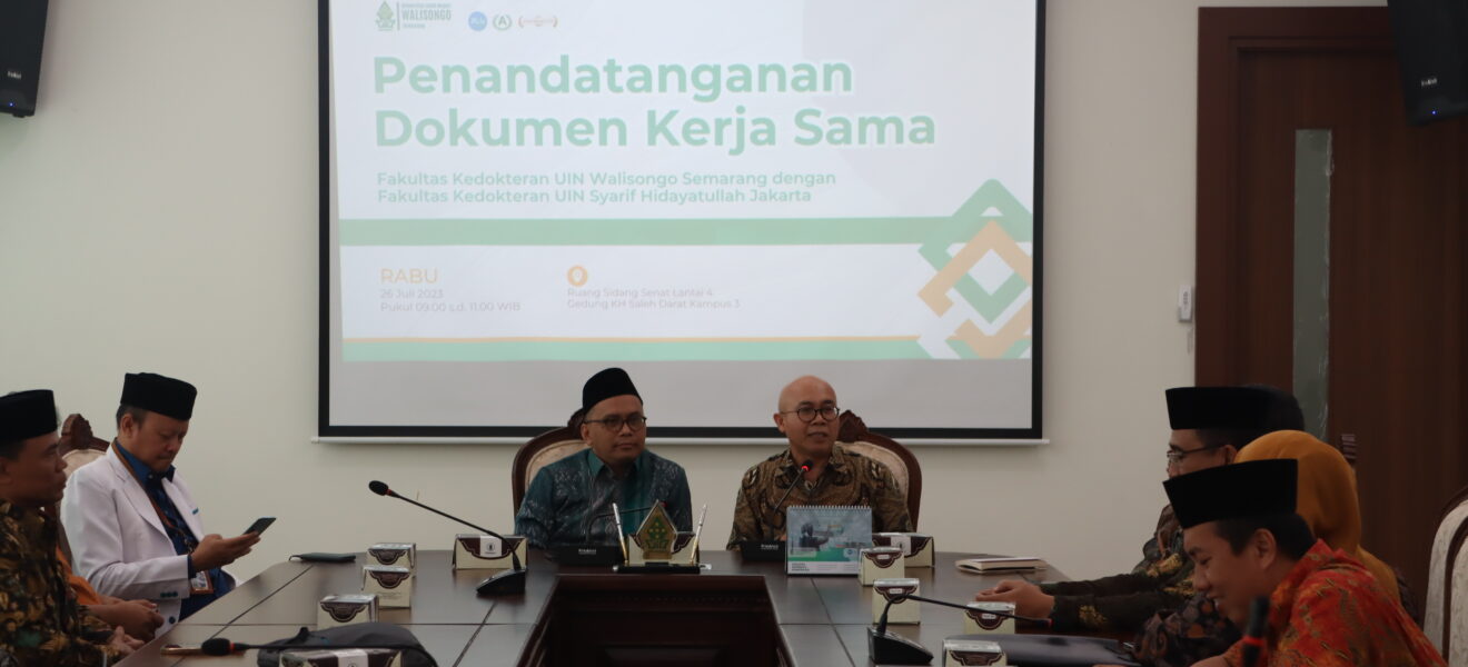 UIN Walisongo Sepakati Kerja Sama Pendampingan Fakultas Kedokteran dengan UIN Syarif Hidayatullah Jakarta